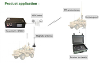 17 اینچ مانیتور COFDM Video Receiver UAV Video و انتقال داده ها